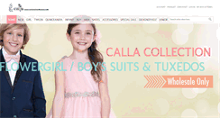 Desktop Screenshot of callacollectionusa.com